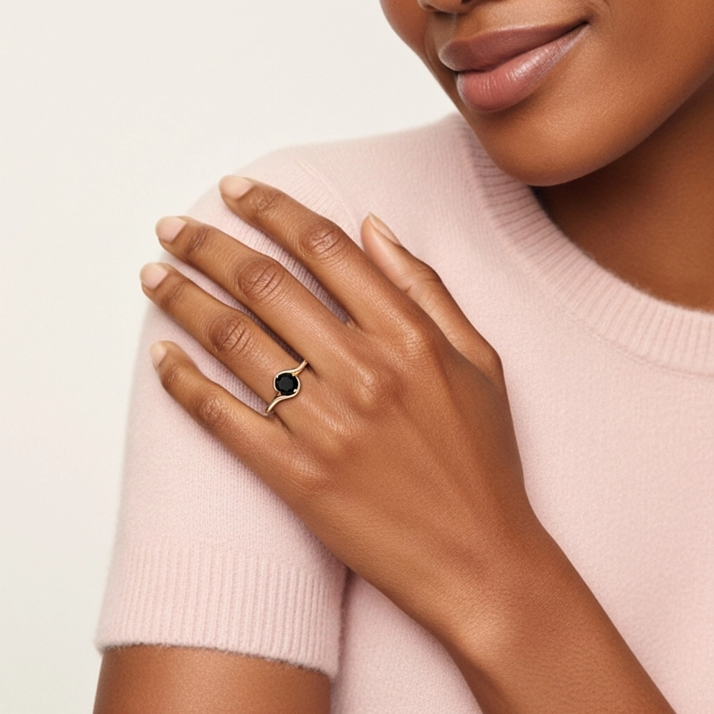 Modern 1.00ct Cubic Zirconia Engagement Ring