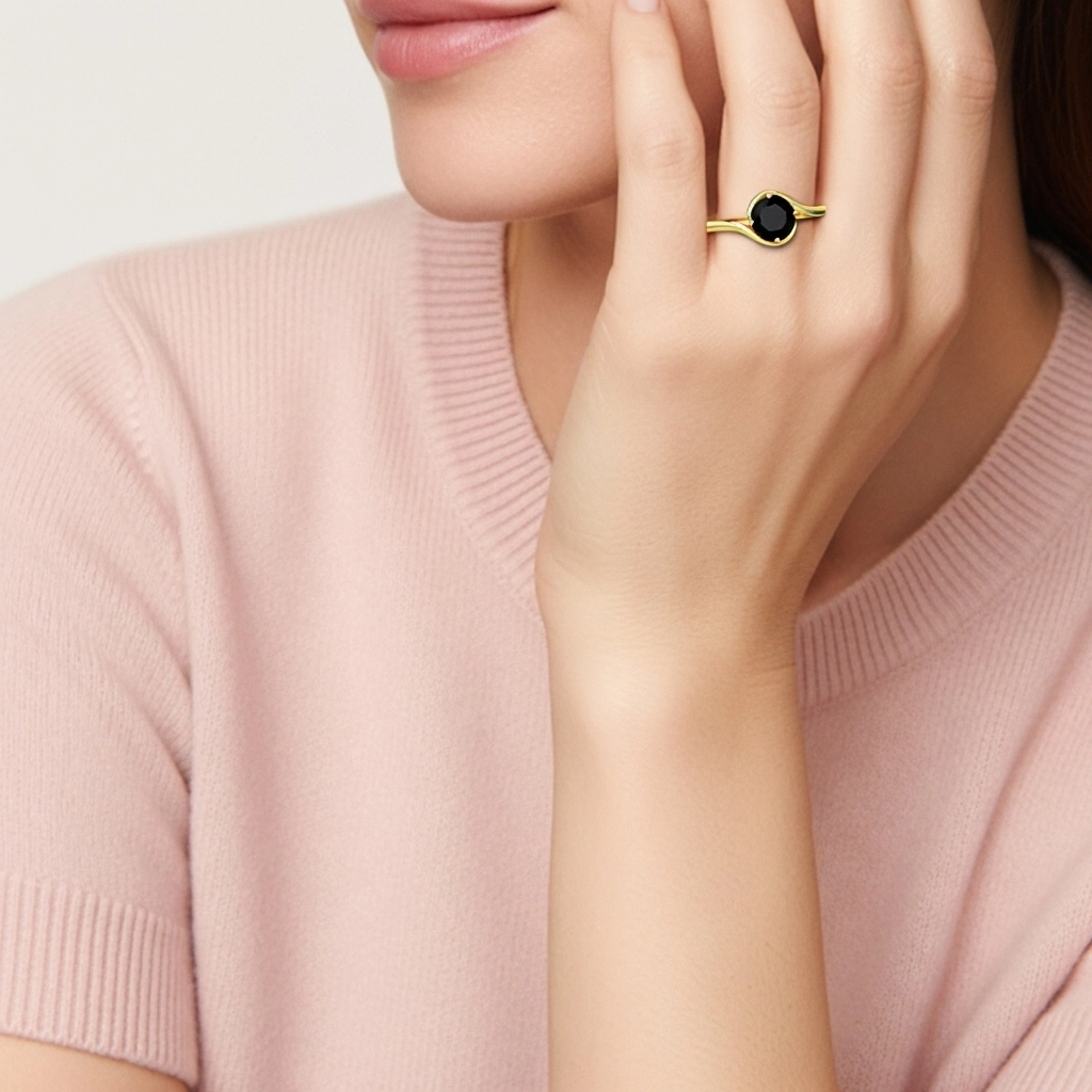 Modern 1.00ct Cubic Zirconia Engagement Ring