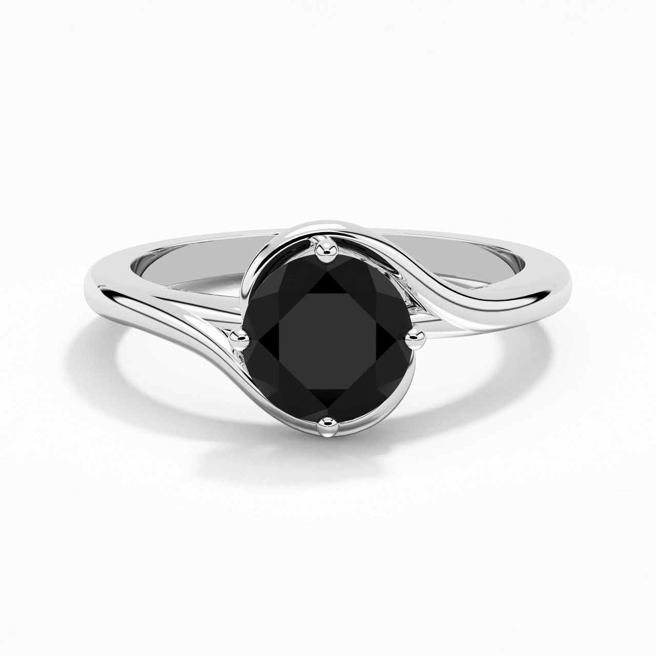 Moderne 2.00ct Zircon cubique Bague de fiançailles