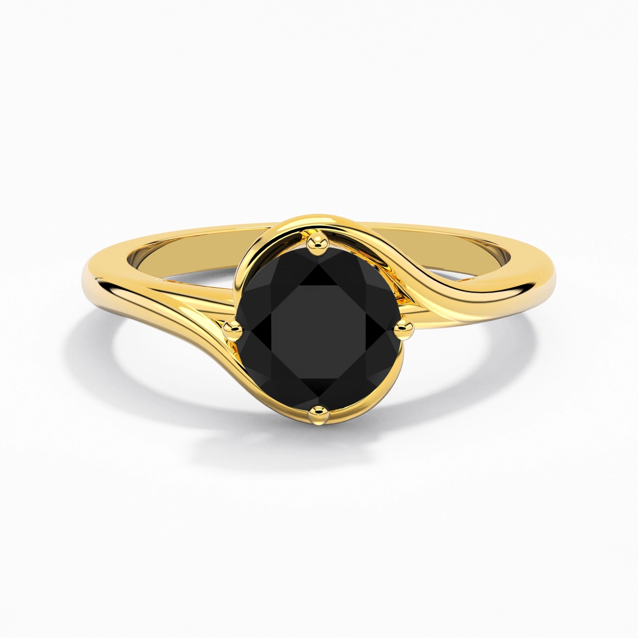 Moderne 2.00ct Zircon cubique Bague de fiançailles