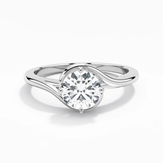 Solitaire Engagement Ring 1.00ct Moissanite