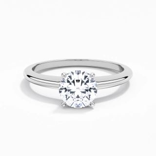 Elegant Round Cut Engagement Ring