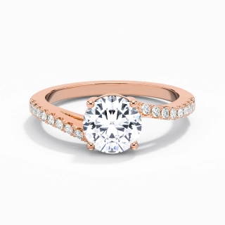 Elegant Round Cut Engagement Ring