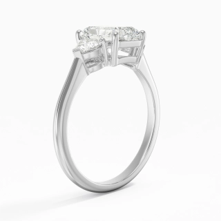 Délicat Radiant Coupé Bague de fiançailles