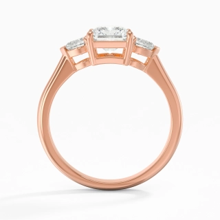 Délicat Radiant Coupé Bague de fiançailles