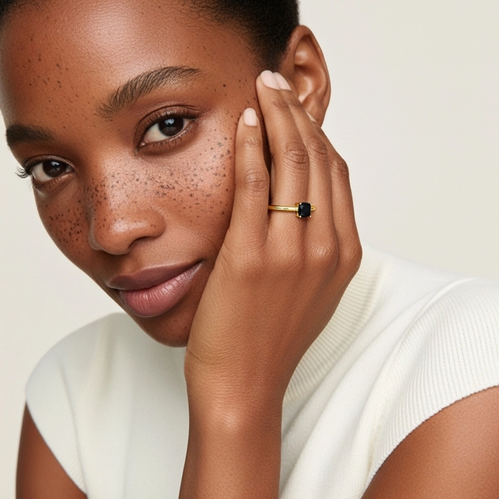 Classic Simple Cushion Cut Engagement Ring