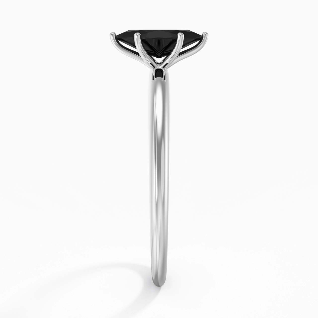 Classic Simple Marquise Cut Engagement Ring