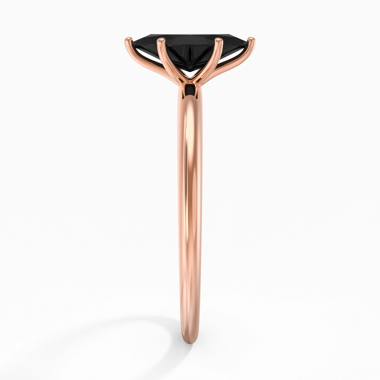 Classic Simple Marquise Cut Engagement Ring