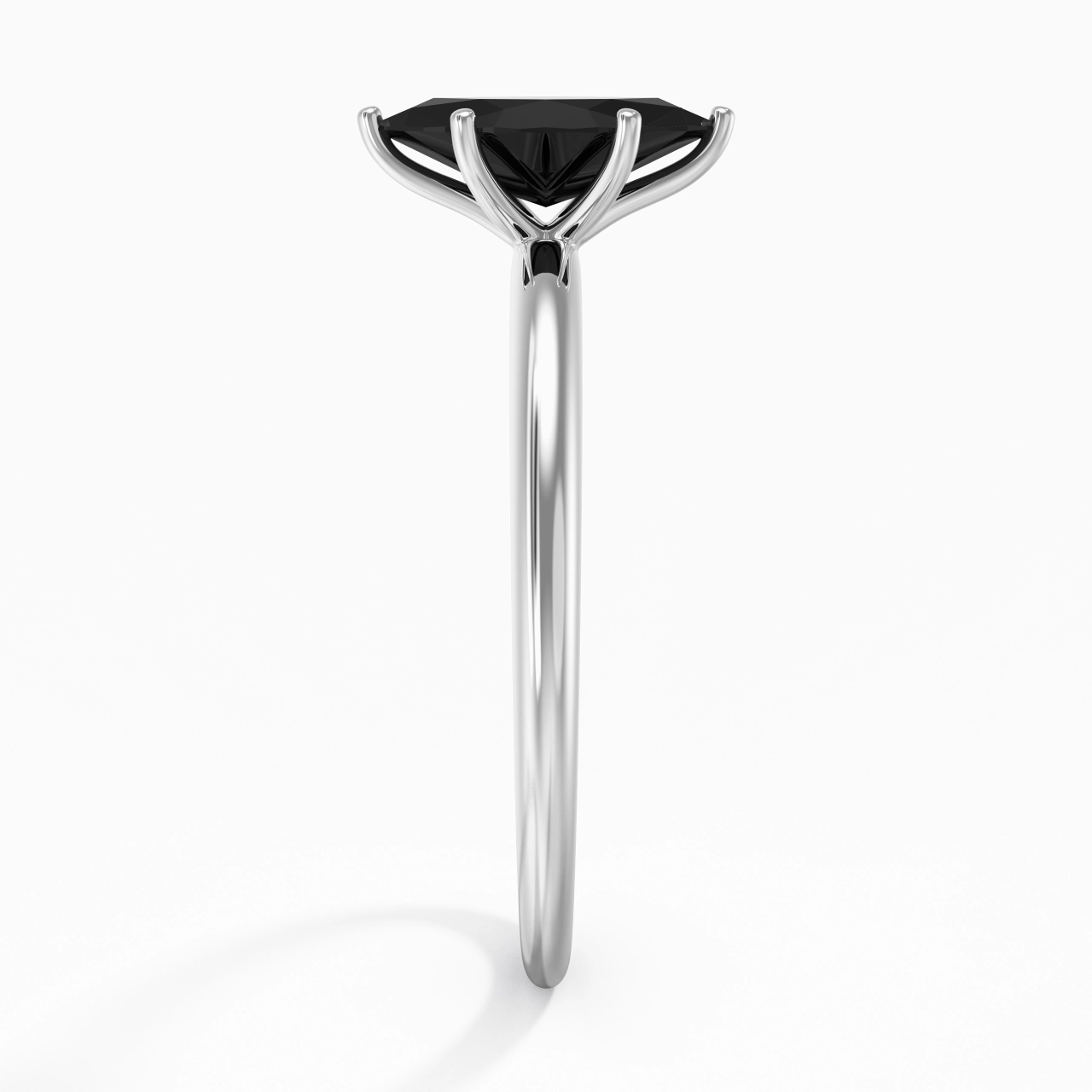 Classic Simple Marquise Cut Engagement Ring