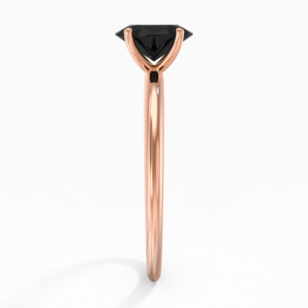 Classic Simple Oval Cut Engagement Ring