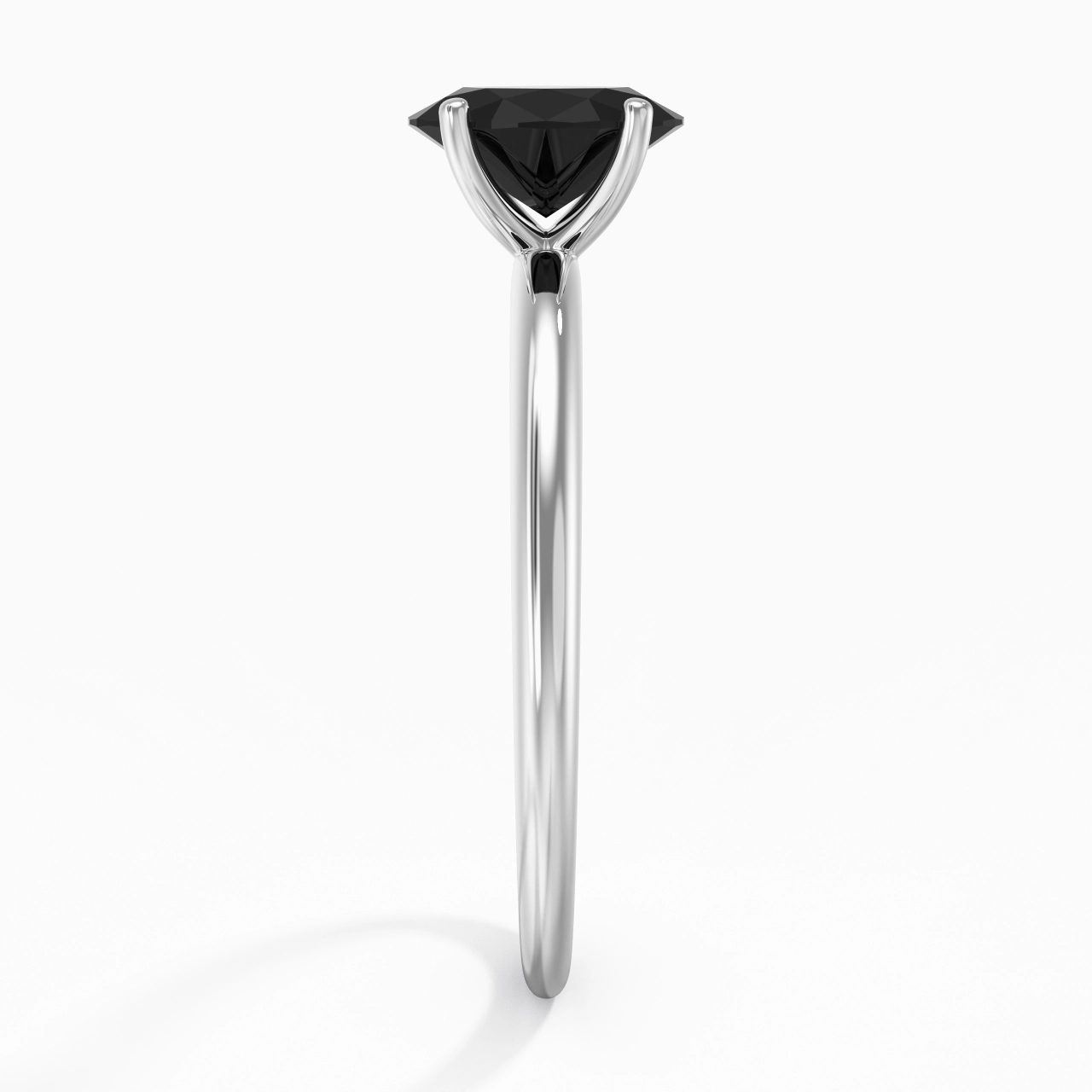 Classic Simple Oval Cut Engagement Ring