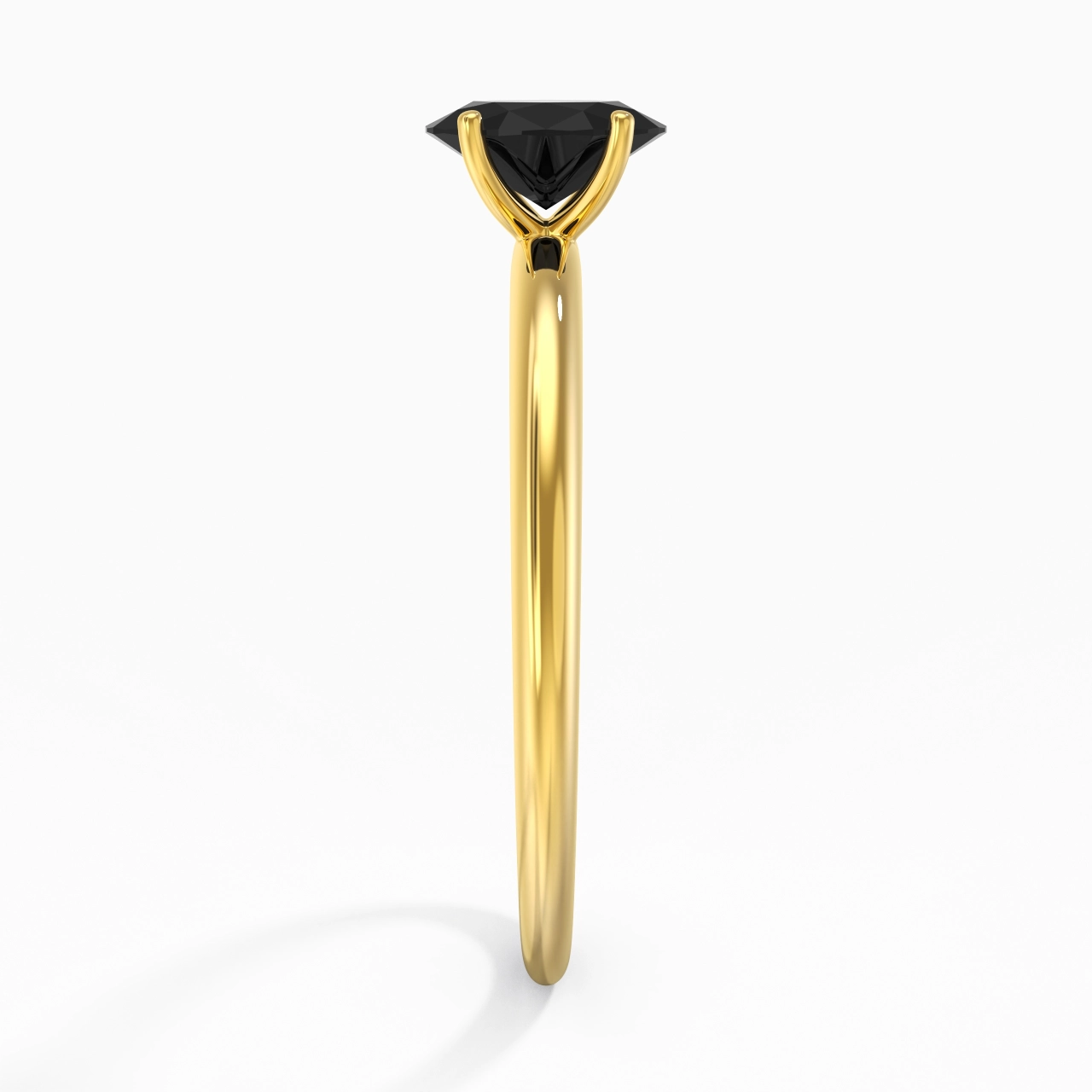 Classic Simple Oval Cut Engagement Ring