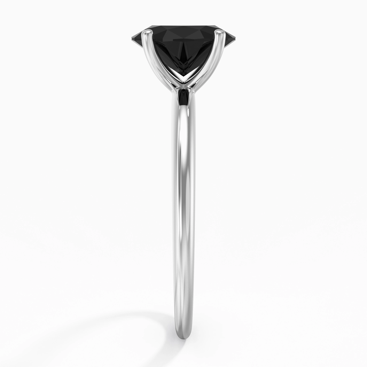 Classic Simple Oval Cut Engagement Ring