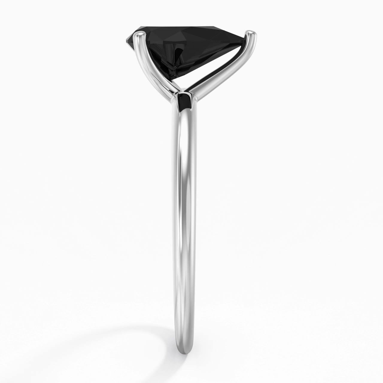 Classic Simple Pear Cut Engagement Ring