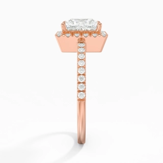 Glory Princess Cut Engagement Ring