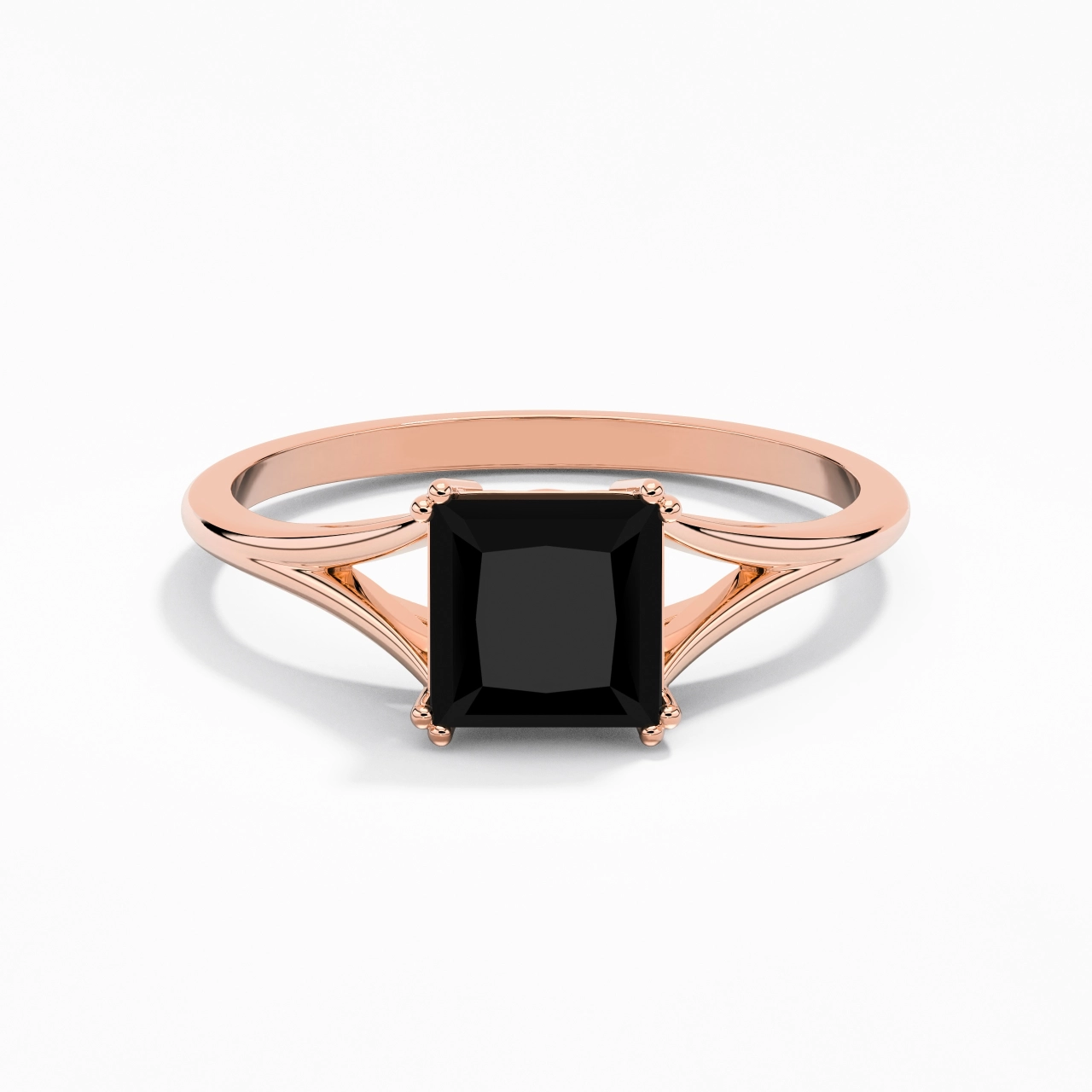 Solitaire Bague de fiançailles 1.50ct Zircon cubique