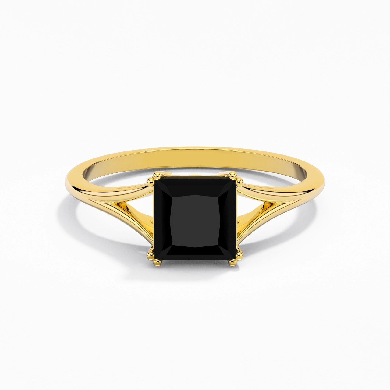 Solitaire Bague de fiançailles 1.50ct Zircon cubique