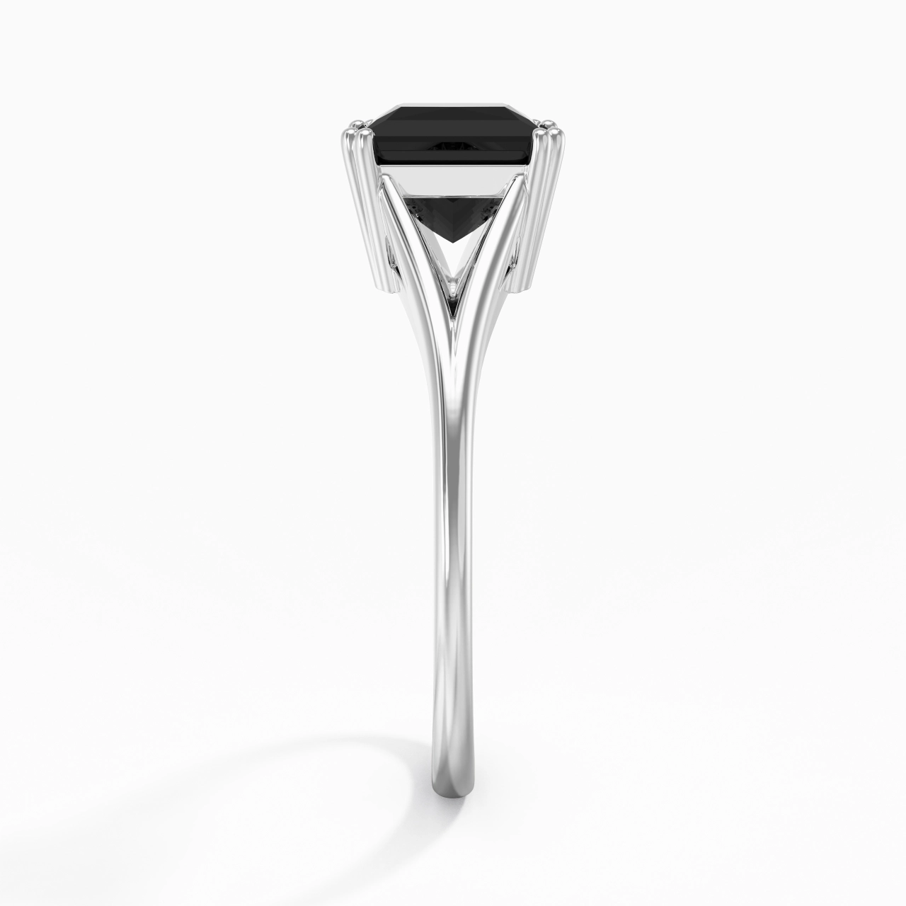 Solitaire Bague de fiançailles 1.50ct Zircon cubique