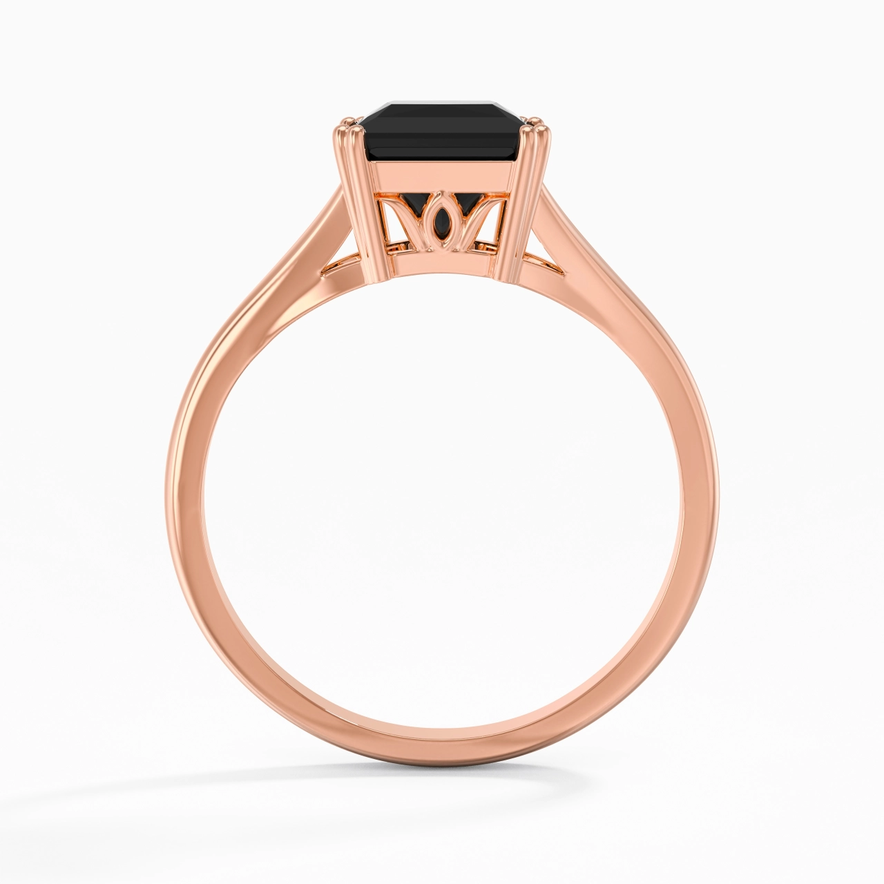 Solitaire Bague de fiançailles 1.50ct Zircon cubique