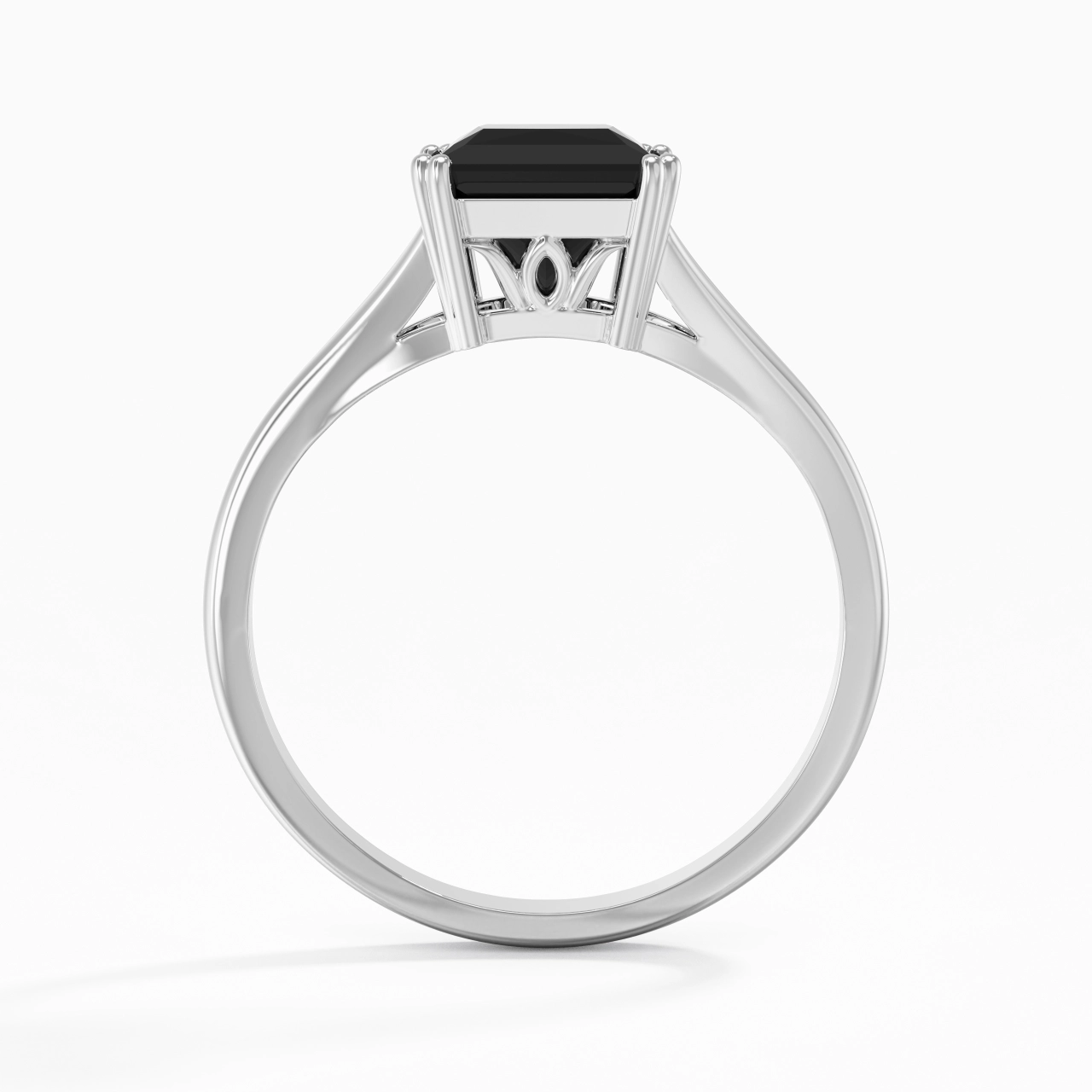 Solitaire Bague de fiançailles 1.50ct Zircon cubique
