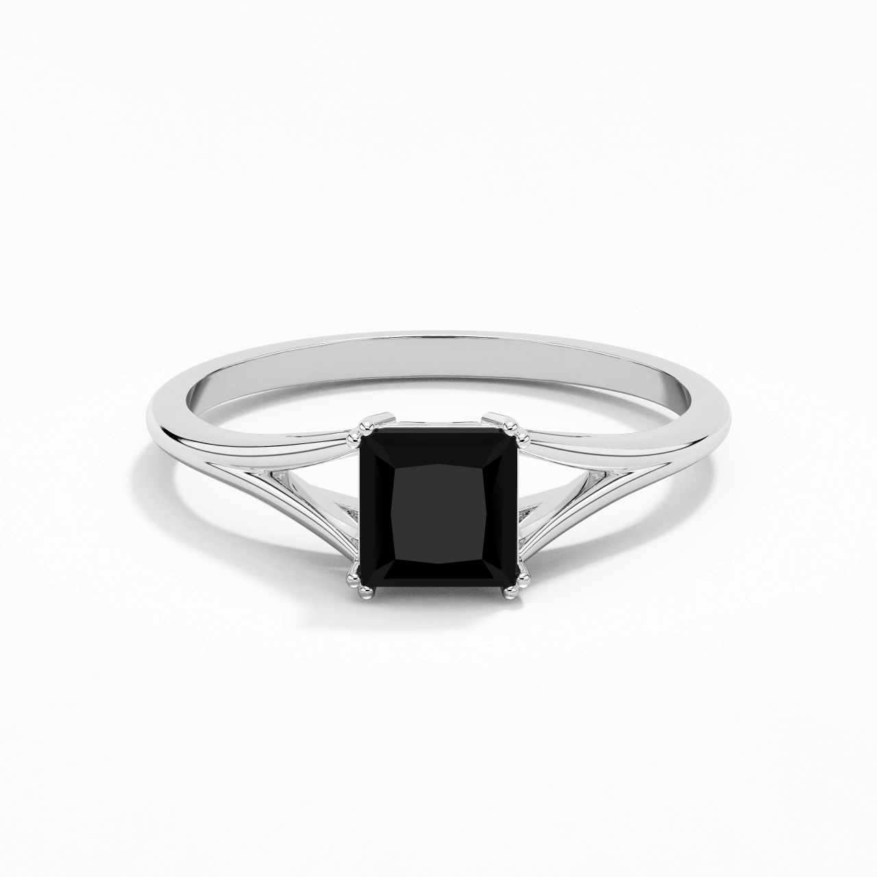 Solitaire Bague de fiançailles 1.00ct Zircon cubique