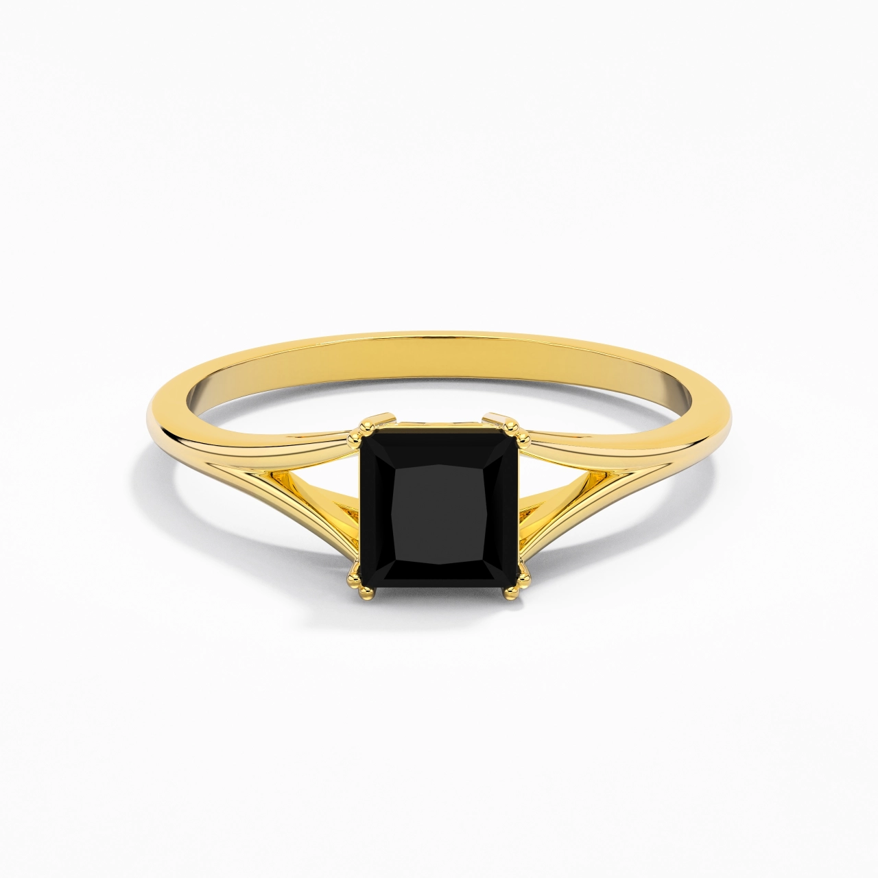 Solitaire Bague de fiançailles 1.00ct Zircon cubique