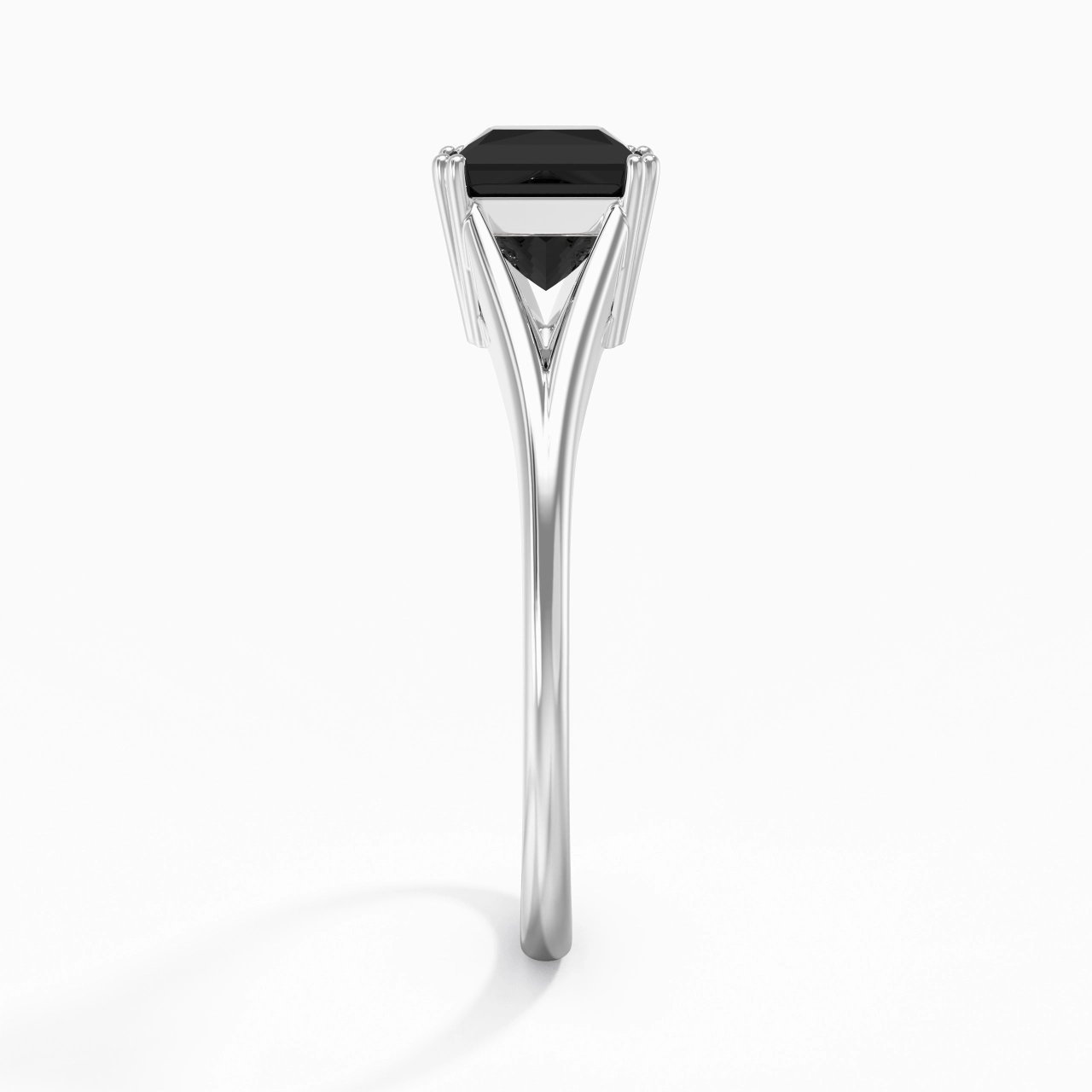 Solitaire Bague de fiançailles 1.00ct Zircon cubique