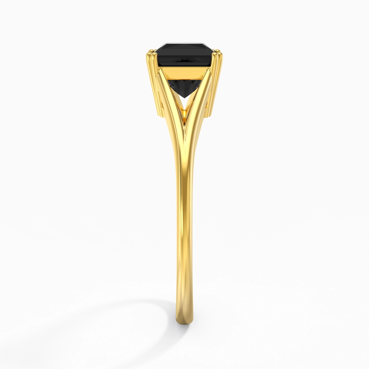 Solitaire Bague de fiançailles 1.00ct Zircon cubique