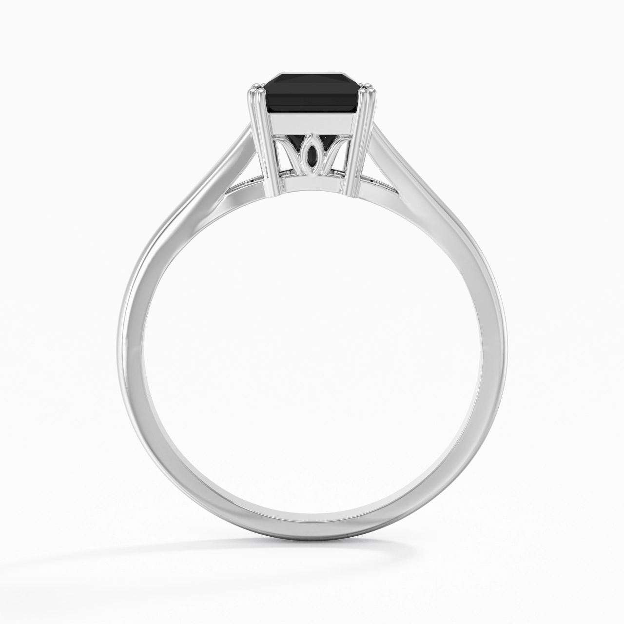 Solitaire Bague de fiançailles 1.00ct Zircon cubique