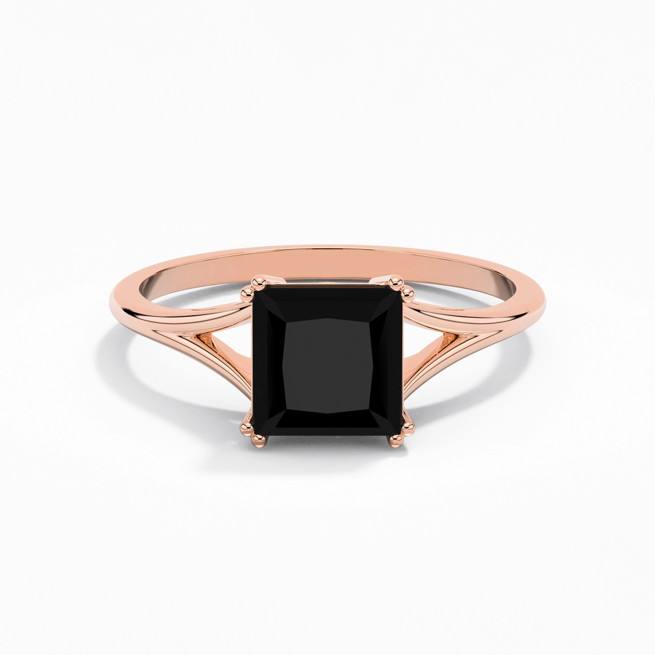 Solitaire Bague de fiançailles 2.00ct Zircon cubique