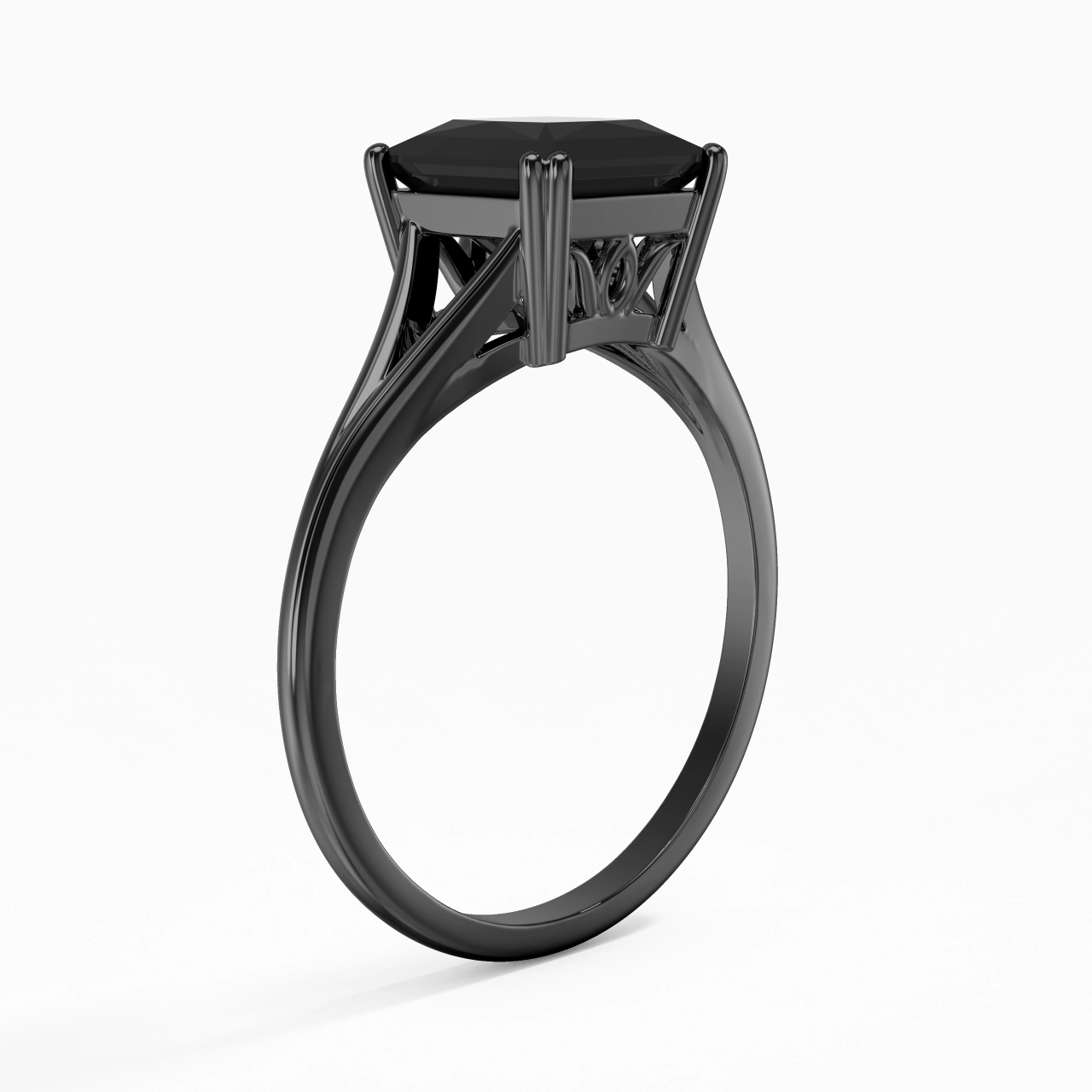 Solitaire Bague de fiançailles 2.00ct Zircon cubique