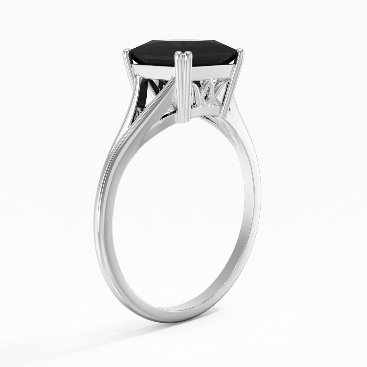 Solitaire Bague de fiançailles 2.00ct Zircon cubique
