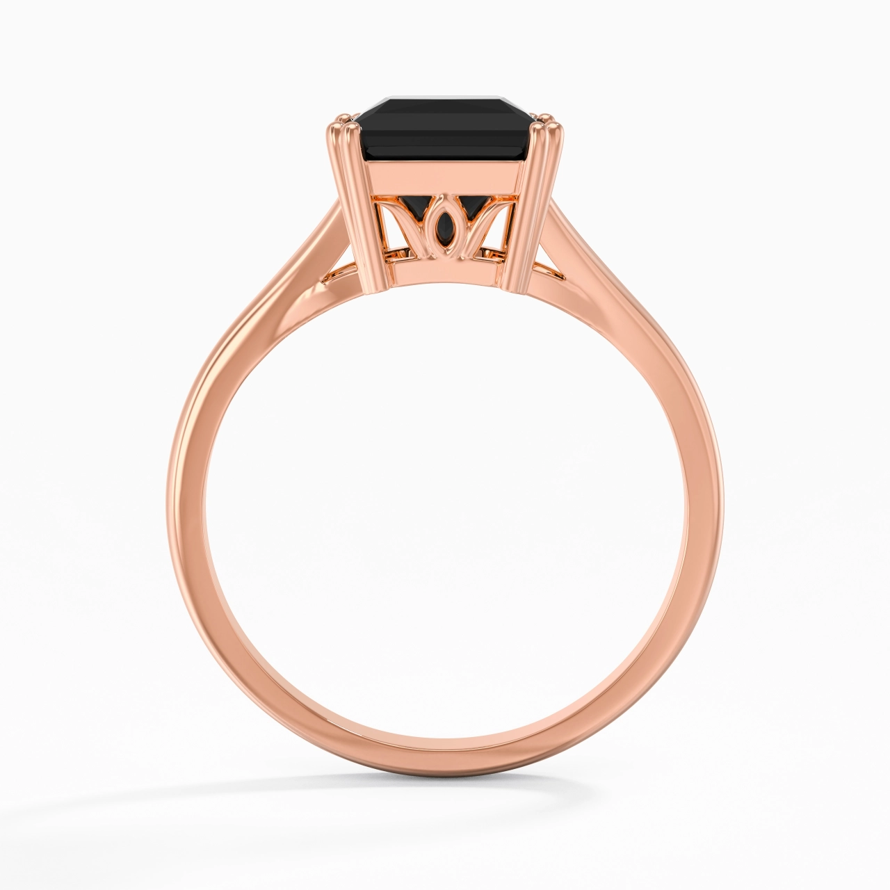 Solitaire Bague de fiançailles 2.00ct Zircon cubique