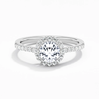 Glory Cutout Round Cut Engagement Ring