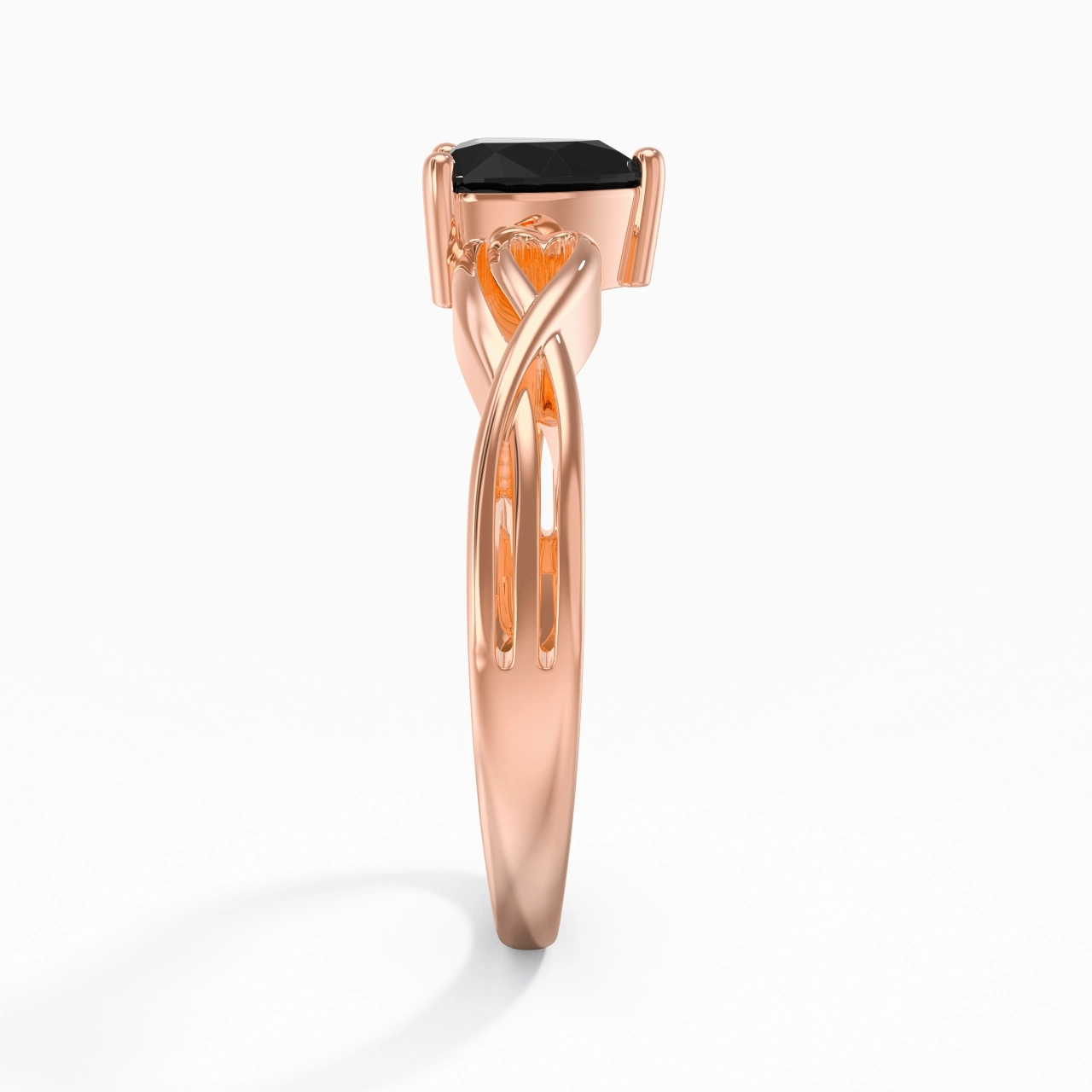 Modern Heart Heart Cut Engagement Ring