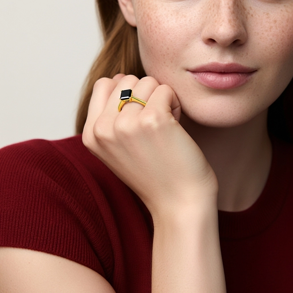 Cutout Scrollwork Solitaire Engagement Ring 2.00ct Moissanite Cubic Zirconia