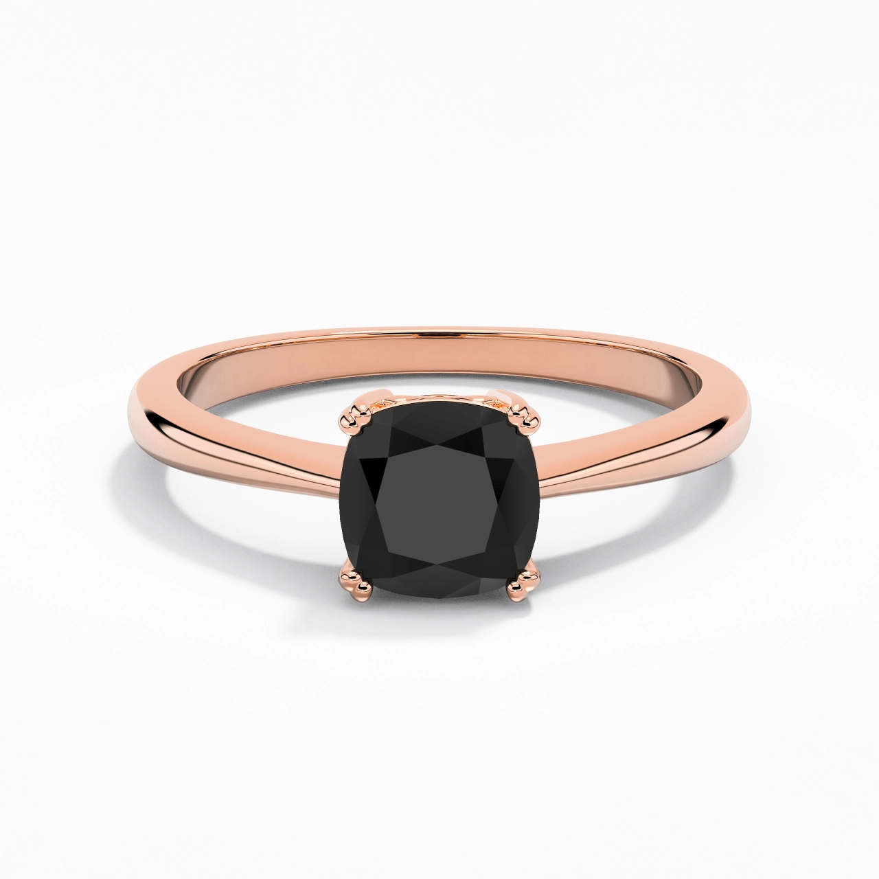 Découper Volutes Solitaire Bague de fiançailles 2.00ct Moissanite Zircon cubique