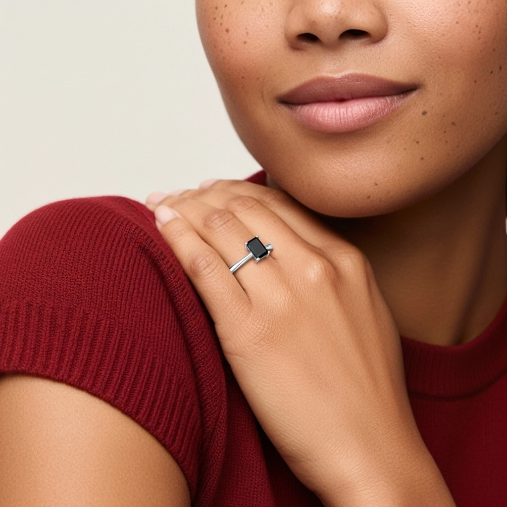 Cutout Scrollwork Solitaire Engagement Ring 2.00ct Moissanite Cubic Zirconia