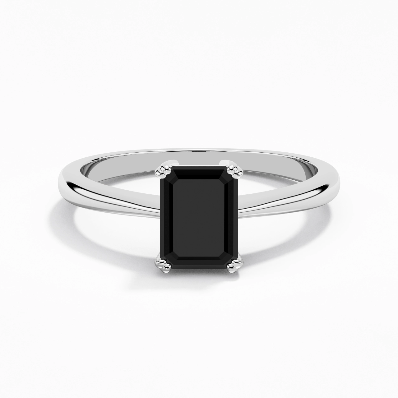 Découper Volutes Solitaire Bague de fiançailles 2.00ct Moissanite Zircon cubique