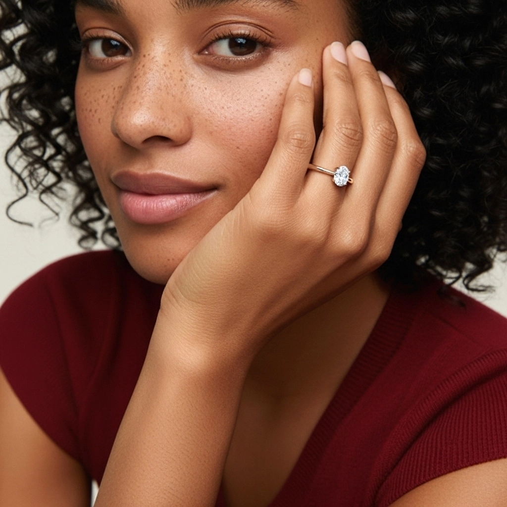 Cutout Scrollwork Solitaire Engagement Ring 2.00ct Moissanite