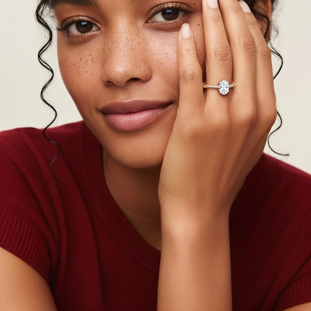 Cutout Scrollwork Solitaire Engagement Ring 2.00ct Moissanite