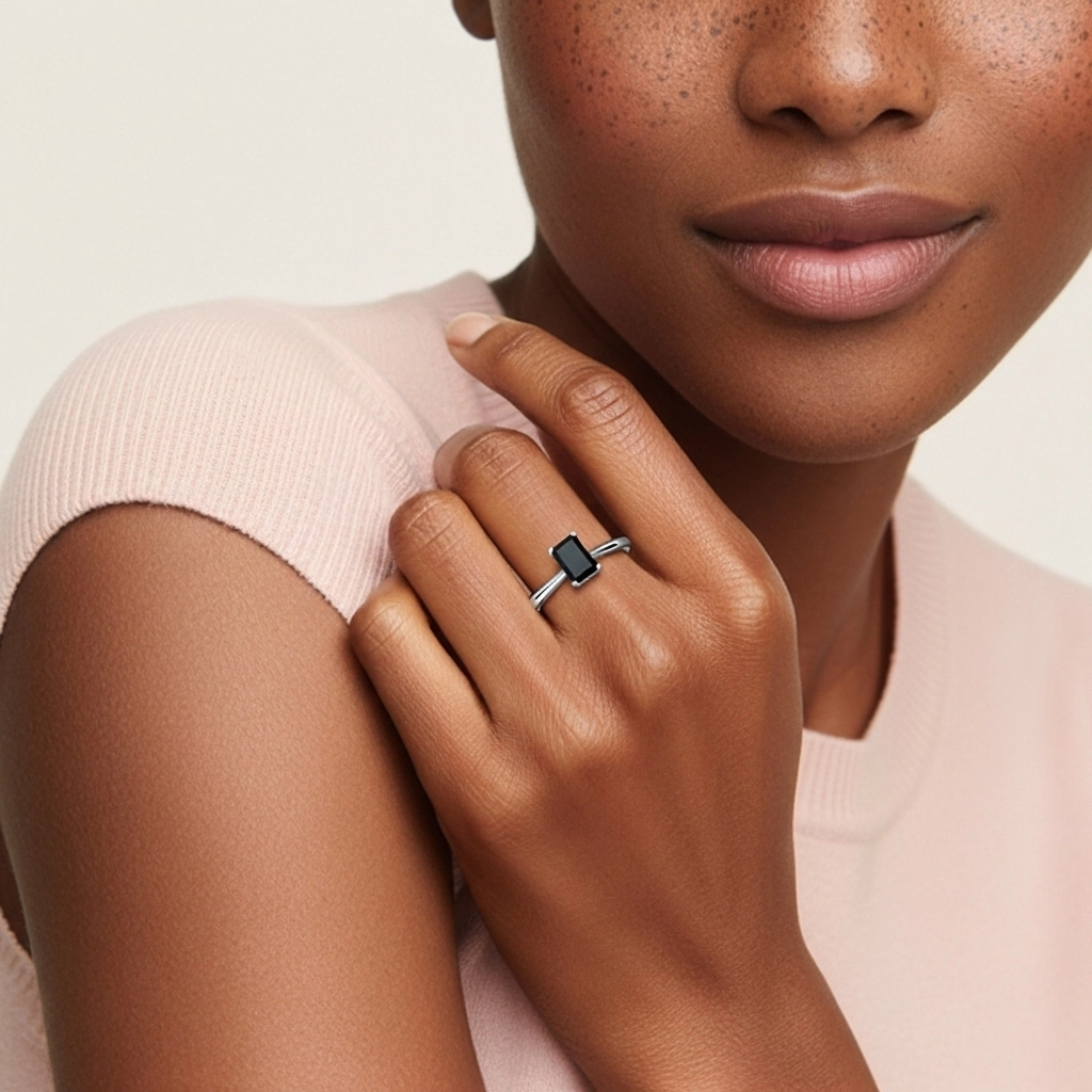 Cutout Scrollwork Solitaire Engagement Ring 2.00ct Moissanite Cubic Zirconia