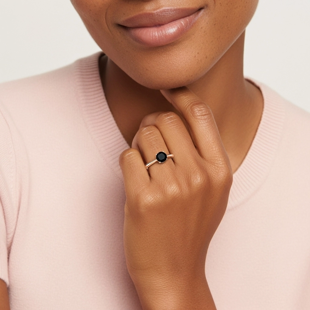 Cutout Scrollwork Solitaire Engagement Ring 2.00ct Moissanite Cubic Zirconia