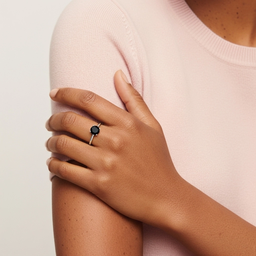 Cutout Scrollwork Solitaire Engagement Ring 2.00ct Moissanite Cubic Zirconia