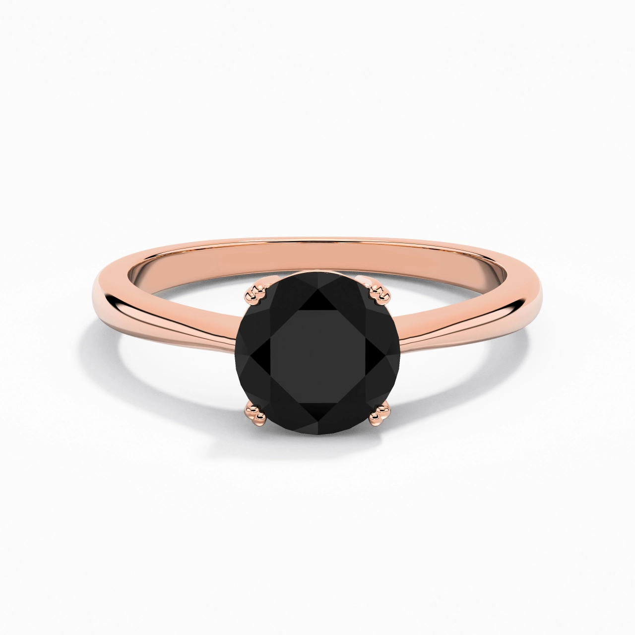 Cutout Scrollwork Solitaire Engagement Ring 2.00ct Moissanite Cubic Zirconia