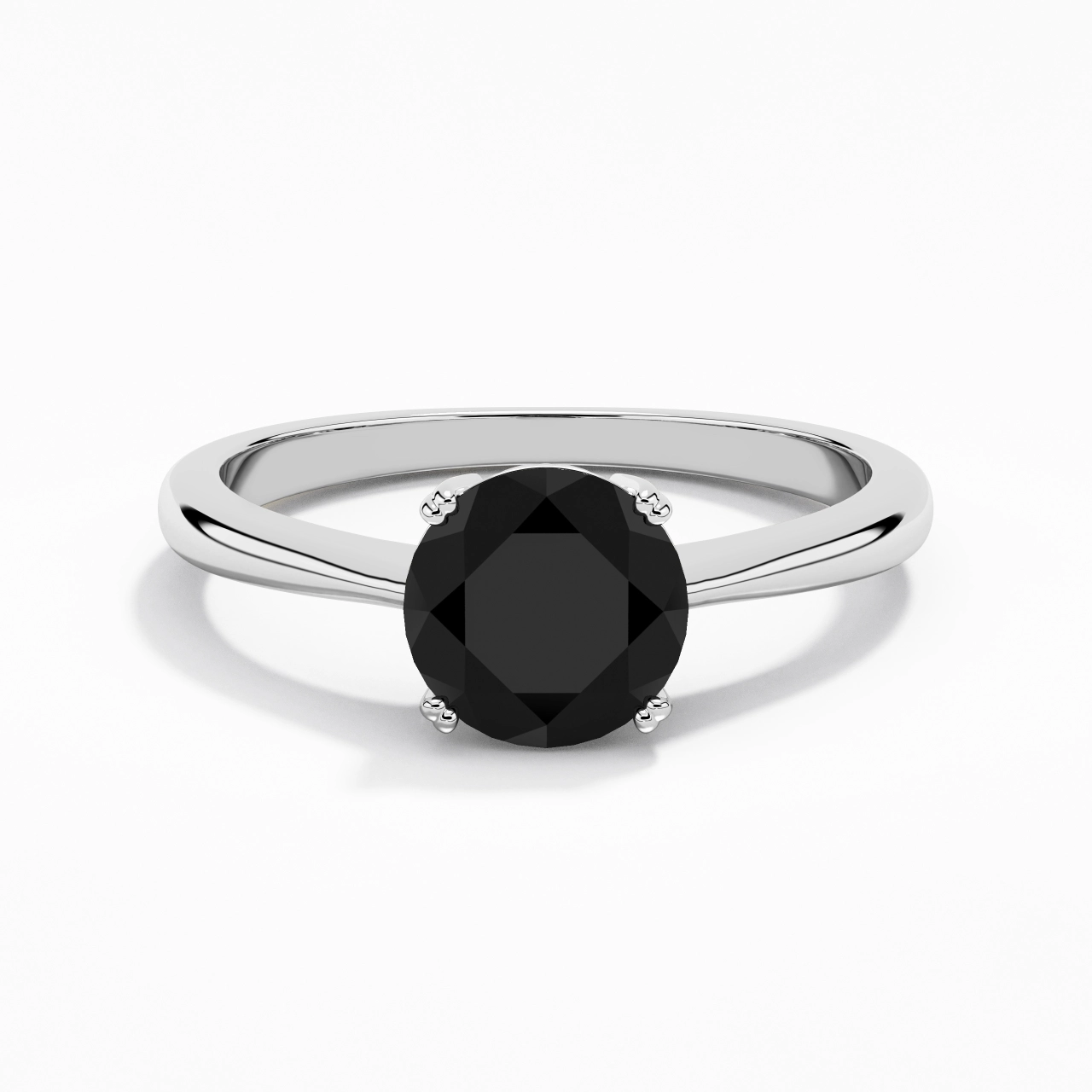 Découper Volutes Solitaire Bague de fiançailles 2.00ct Moissanite Zircon cubique