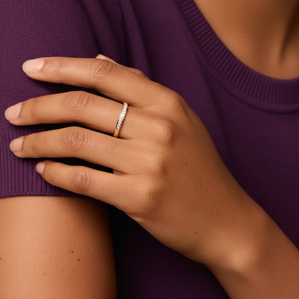 Éternel Moissanite Bague de mariage