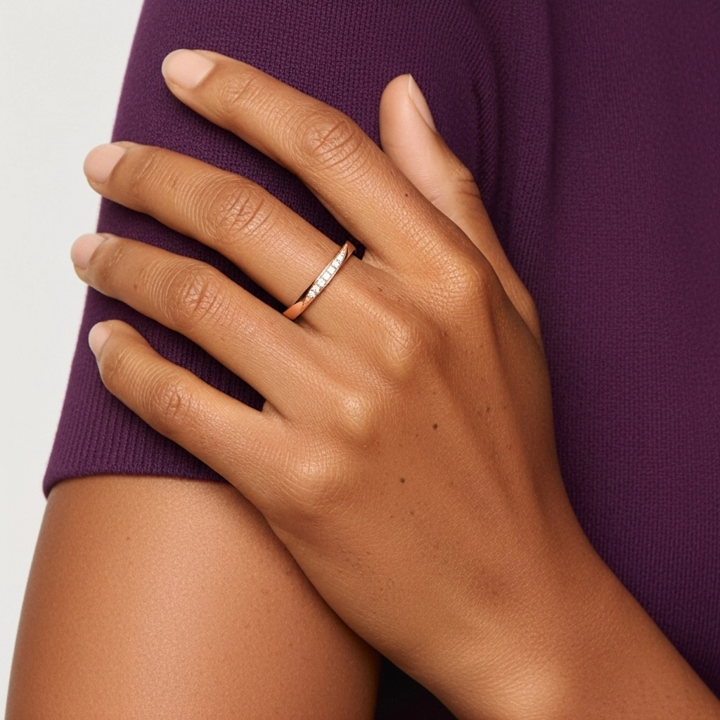 Éternel Moissanite Bague de mariage