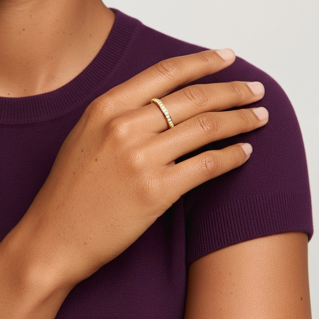 Éternel Moissanite Bague de mariage