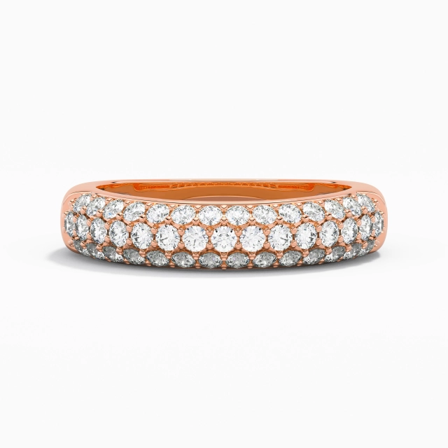 Luxury Moissanite Wedding Ring